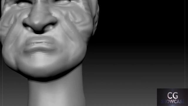OLD LADY FACE SCULPTING | Speed Sculpt face | Facial Wrinkles смотреть онлайн