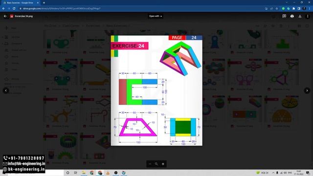 Siemens NX Basic Exercise 24 | Part Modelling | Mechanical Engineering | BK Engineering смотреть онлайн