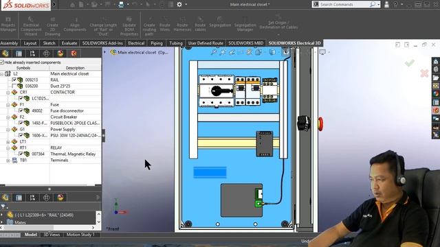 ไฟฟ้าสามมิติ ด้วย SolidWorks Electrical 3D смотреть онлайн