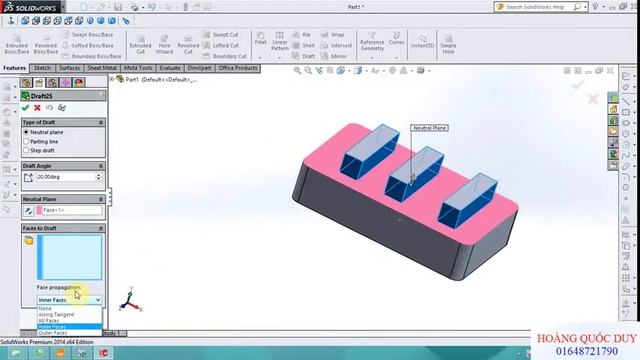 SOLIDWORKS 2014 TUTORIAL SHELL , DRAFT смотреть онлайн