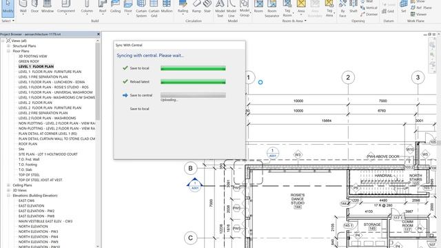 Accessing Revit Models via BIM360 - Revit 2018 смотреть онлайн