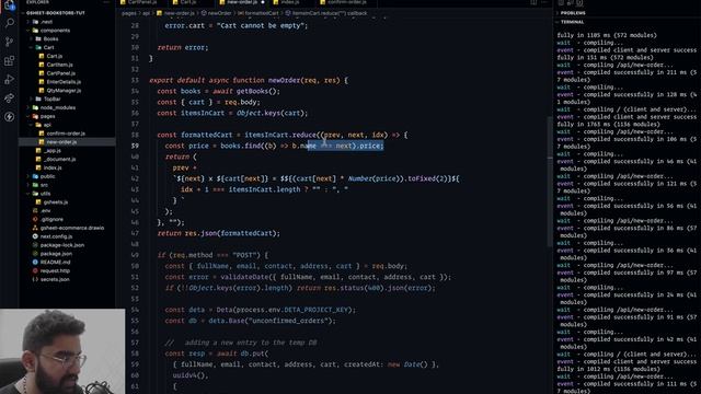Google Sheet To Online Store - #39 Calculating Cart Amount