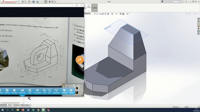 SolidWorks Class Activity 4 смотреть онлайн