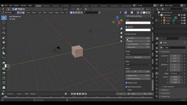 How to Install and Use ScreenCast Keys Add on In blender||Animator Logo смотреть онлайн