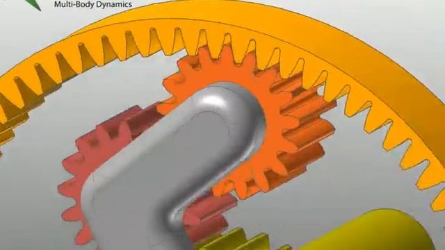 MBD for ANSYS - Planetary Gear смотреть онлайн