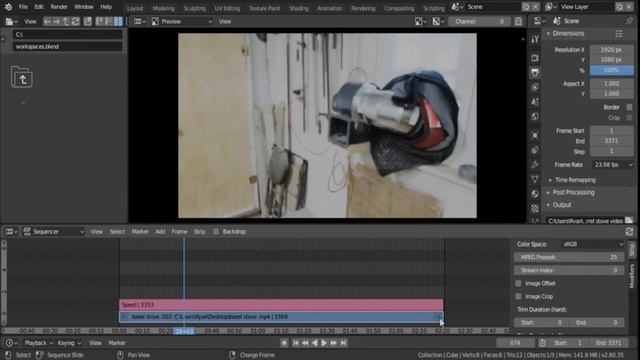 Blender 2.8 Video Editing - Video Speed / Time Lapse смотреть онлайн