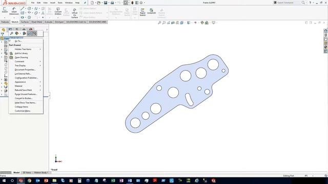 SOLIDWORKS Tech Tip: Convert to Bodies смотреть онлайн