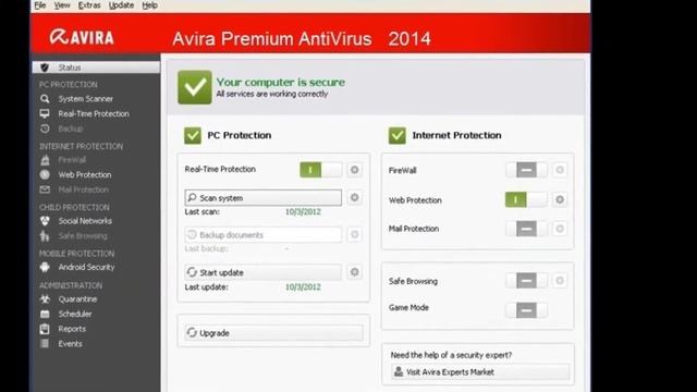 Avira AntiVirus 2014 ► Get You Copy Now ! смотреть онлайн