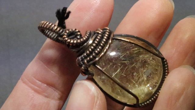 Wire Wrapped Gemstone Pendants смотреть онлайн