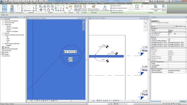 Etiquette de dalle sous Revit 2017 смотреть онлайн