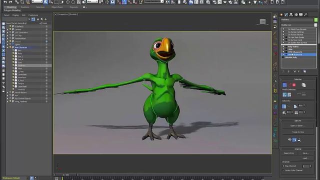 Ornatrix 3dsmax: Feathers Part 1