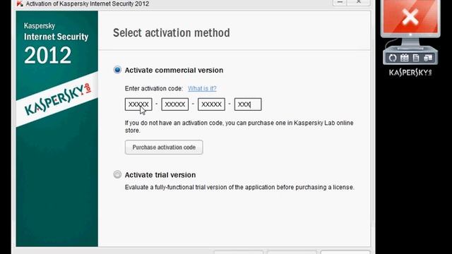 cara masukkan activation code kaspersky 2012.mp4 смотреть онлайн