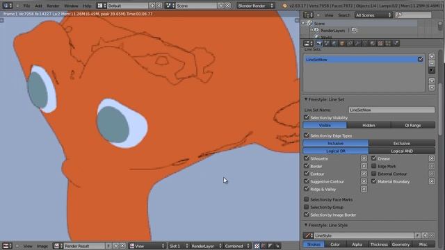 Blender 3D / Freestyle : An introduction to Freestyle plugin/module / HD смотреть онлайн