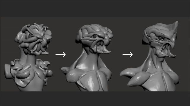 Quick recap and sculpting workflow in ZBrush смотреть онлайн