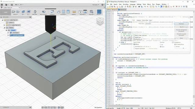 Fusion 360 Post Processor Coolant Disable Location смотреть онлайн