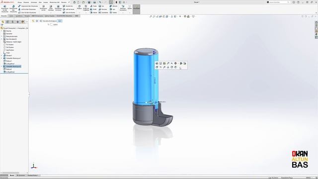 Automatic Bird Cage Water Drinker - SolidWorks 2023 Modelling смотреть онлайн