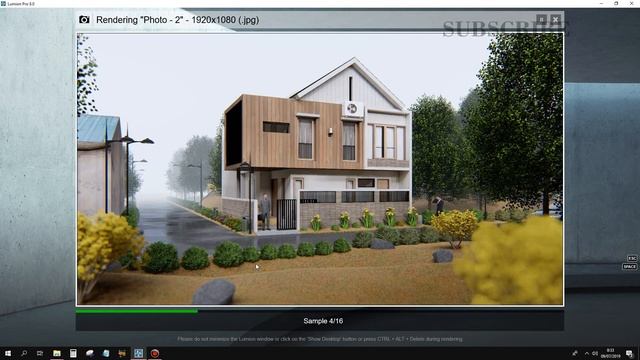 TUTORIAL LUMION 8 | RENDERING IMAGE AND ANIMATION IN LUMION