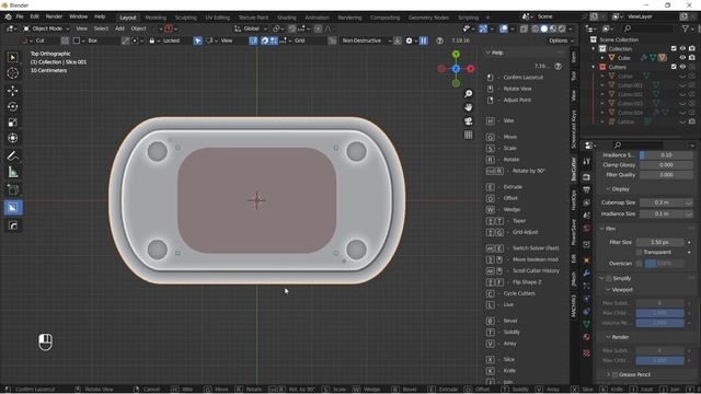 Basic Mechanical Design in Blender/ Hardops&Boxcutter смотреть онлайн