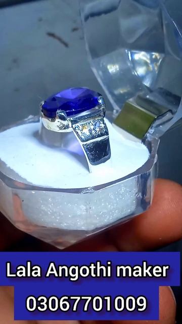 handmade Ring/ Faisalabadi design/ lala Angothi maker/ blue stone/ silver Ring for men/ #top #rings смотреть онлайн
