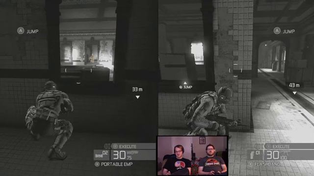 Splinter Cell: Conviction - Part 1 (Co-op gameplay walkthrough) смотреть онлайн