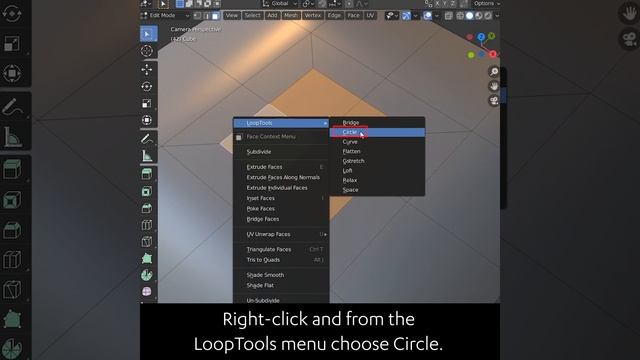 Daily Blender Secrets - Modeling Holes With Quads смотреть онлайн
