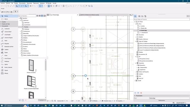 #ARCHICAD CURSO FAUV 2023 Interfaz- Trazo y referencia-Muros смотреть онлайн