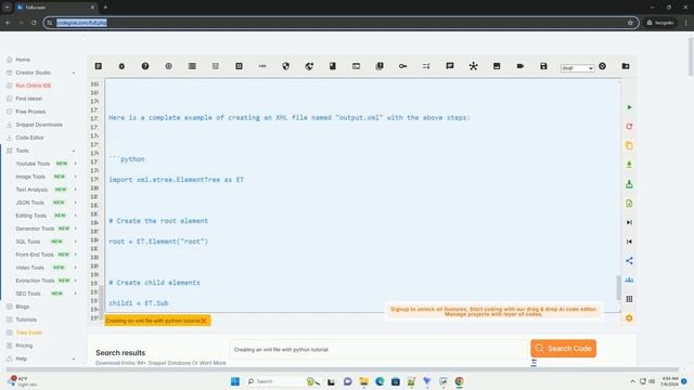 Creating an xml file with python tutorial смотреть онлайн