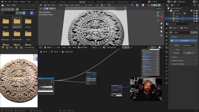 Blender no deja de sorprender, una manera de hacer normal MAP "Texturas Realistas" смотреть онлайн