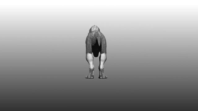 t-rex static pose turntable ZBrush смотреть онлайн