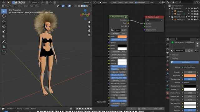 Blender 3 2's Stylized Shader Addon KiryToon shader смотреть онлайн