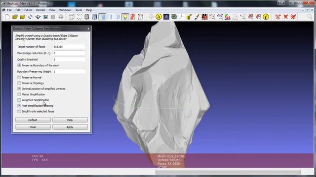 Mesh Optimization Using MeshLab - 3dmotive смотреть онлайн