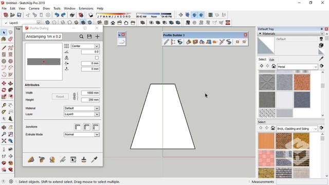 Profile Builder 3 SketchUp Assembly Pondasi Batu смотреть онлайн