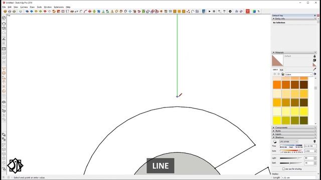 First part | Kitchen sink modelling | Sketchup Tutorial смотреть онлайн