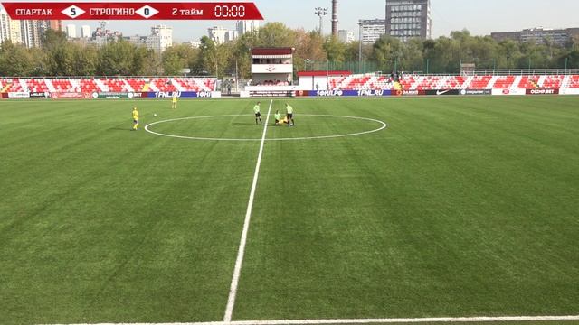"Спартак" (2005 г. р.) - "Строгино" смотреть онлайн