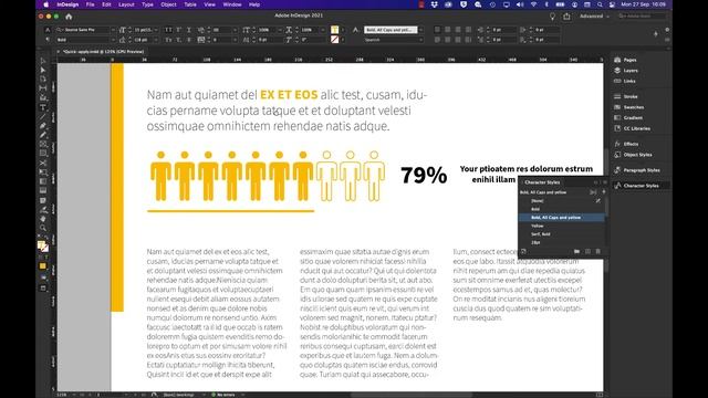 How can I apply text styles quicker In InDesign? смотреть онлайн