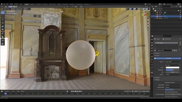 How to render glass in Blender Evee смотреть онлайн