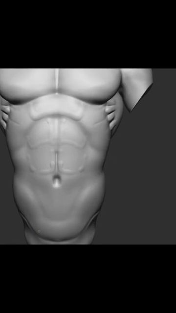 Zbrush Sculpting Timelapse Body Anatomy #shorts #zbrush #sculpting #nft смотреть онлайн