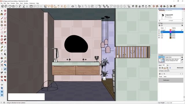 V-ray for SketchUp - Clipper (Part - 9) смотреть онлайн