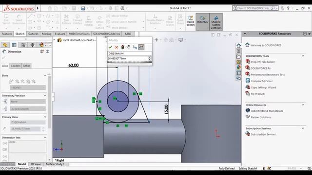 SolidWorks | 3D Part | Tutorial-3 || Beginners Tutorials смотреть онлайн