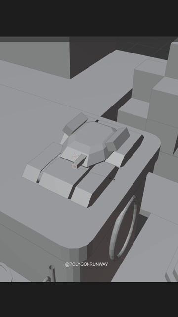 C&C anybody? Modeling low poly tank in Blender 3D… #3dillustration #b3d #blender3d #3dmodeling смотреть онлайн