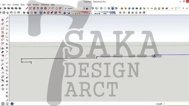 SketchUp tutorial | how to modeling tile смотреть онлайн