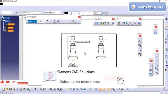 CATIA |HOW TO USE Ctrl+F in CATIA|HOW TO CHANGE DRAWING DIMENSION FONTS IN SIMPLE WAY |TUTORIAL| смотреть онлайн