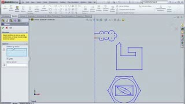 formation solidworks 2010 12 sketch mirror avi смотреть онлайн
