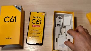 Обзор Realme C61. Смартфон до 10000 рублей.