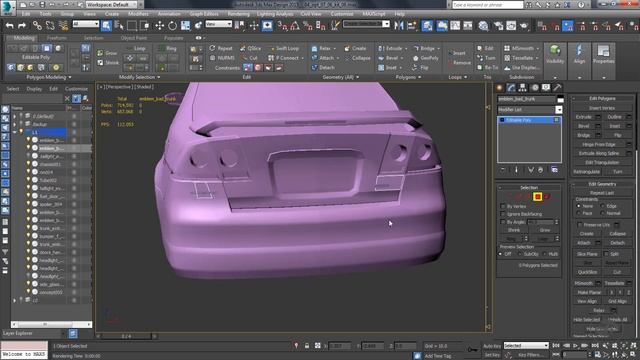 3ds Max - Creating vehicle level of detail [Tutorial] смотреть онлайн