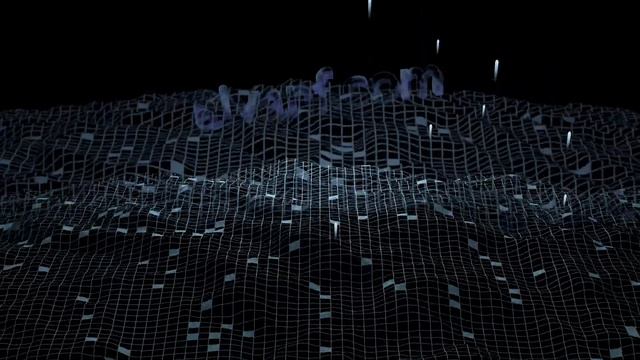 Dancing Grid & Particle System 3D смотреть онлайн