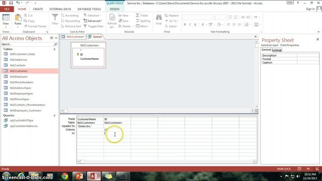 16. Update Queries (Programming In Microsoft Access 2013) смотреть онлайн