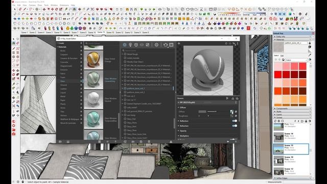 Vray Next For Sketchup Interior Rendering Tutorial смотреть онлайн