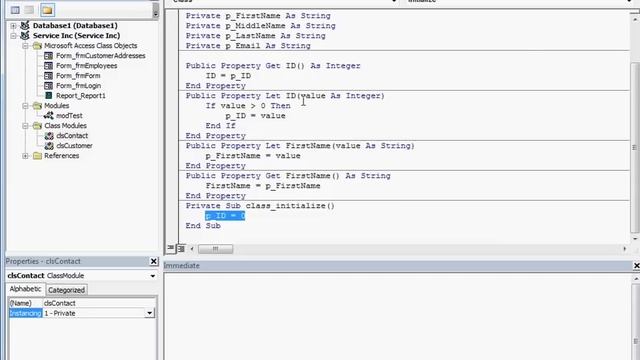 49. VBA - Class Constructors And Destructors (Programming In Access 2013) смотреть онлайн