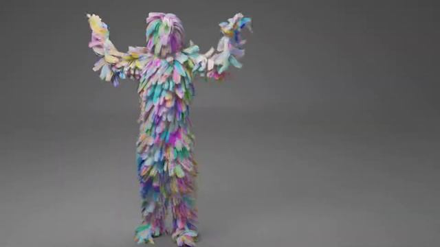 Blender Hair Render hip hop dance (first try) смотреть онлайн